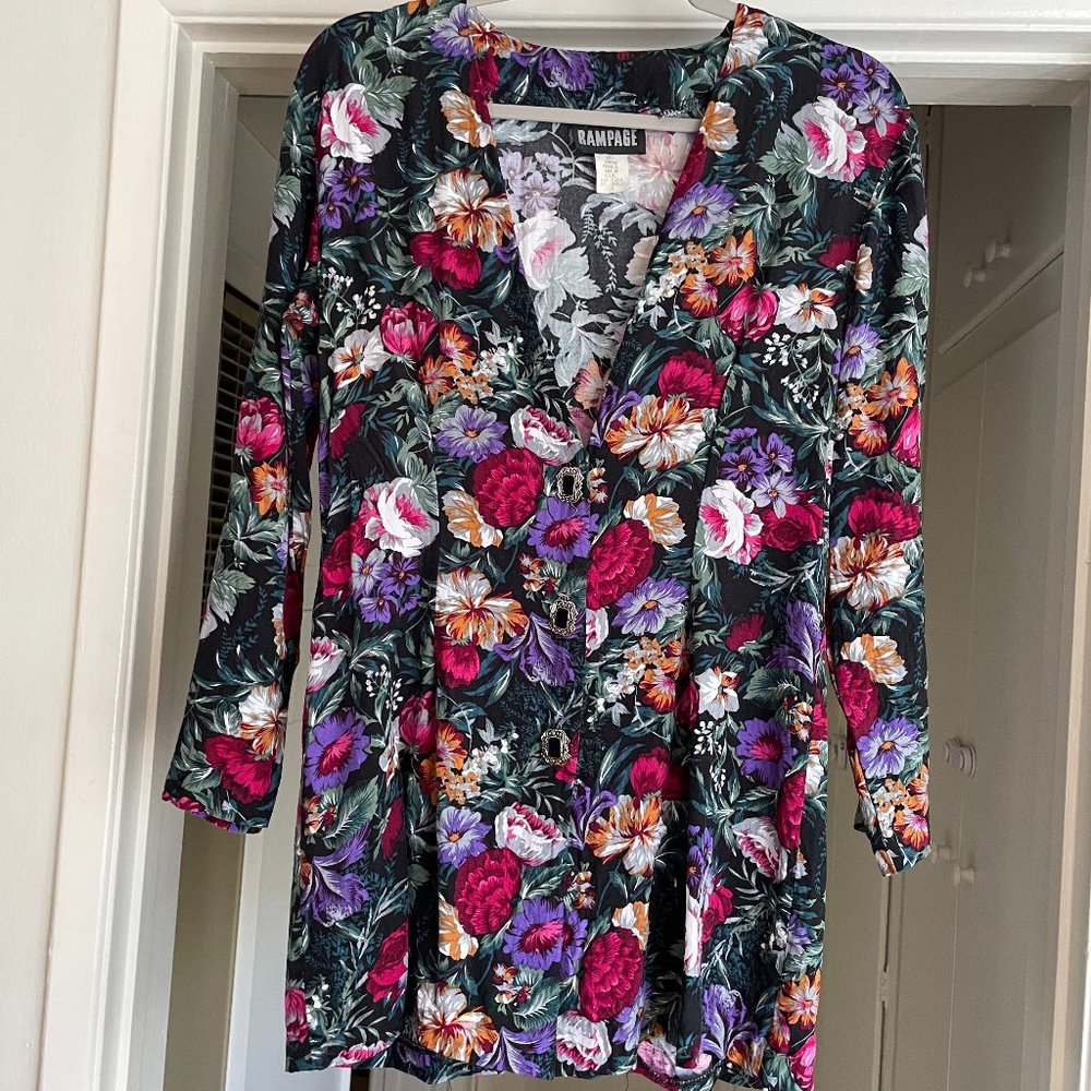 Vintage 90s Rampage Jacket Dress